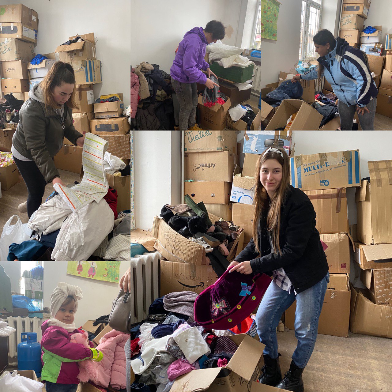 Допомога вимушено переселеним особам 