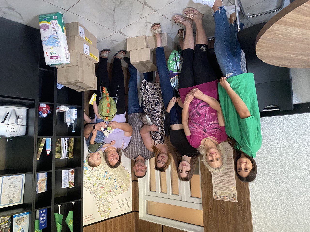 Гуманітарна допомога для ВПО, які знайшли прихисток на Калущині