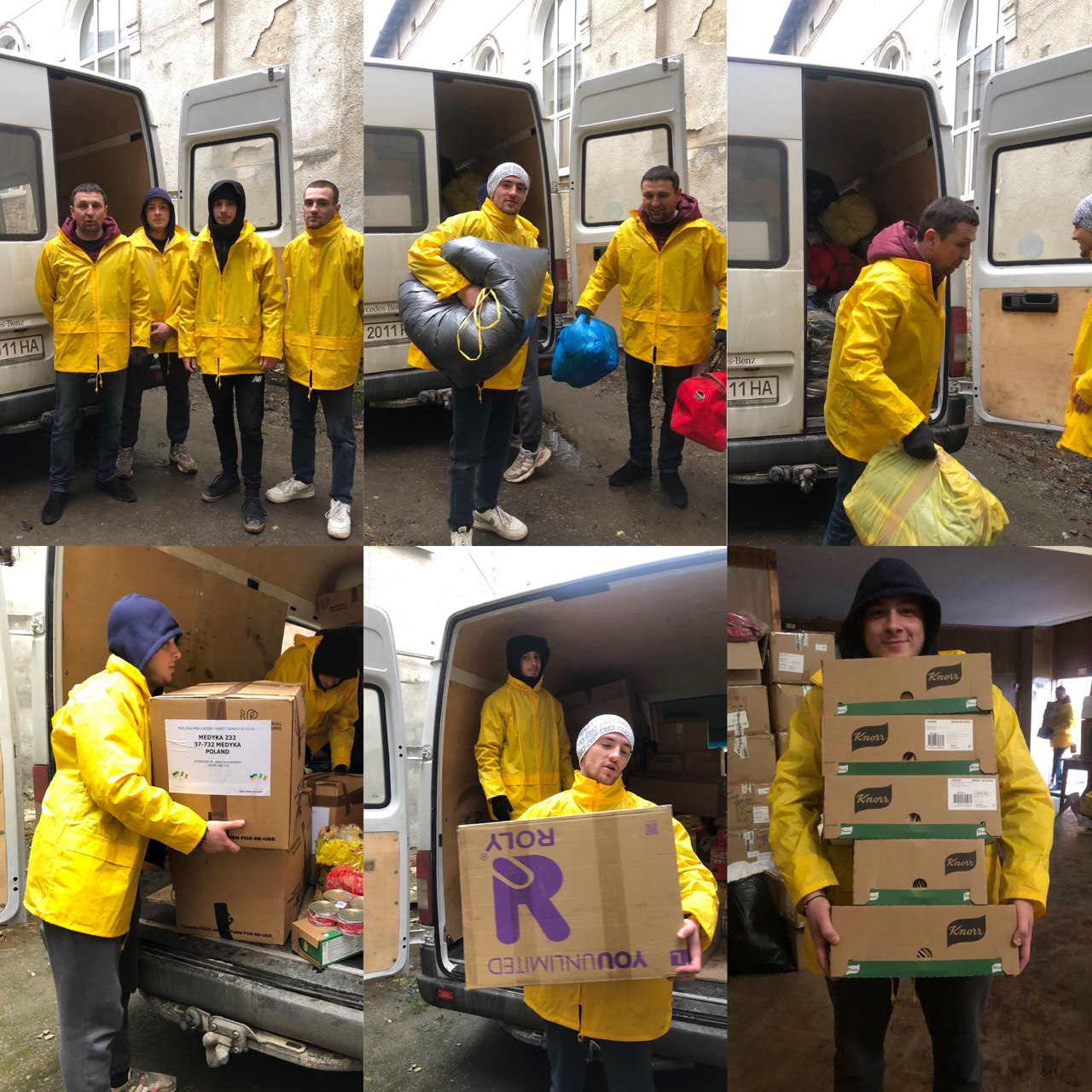 Отримали гуманітарну допомогу від друзів-поляків