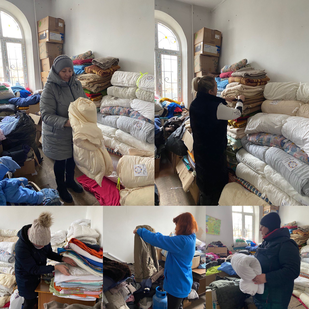 Продовжуємо надавати теплі речі, пледи та ковдри