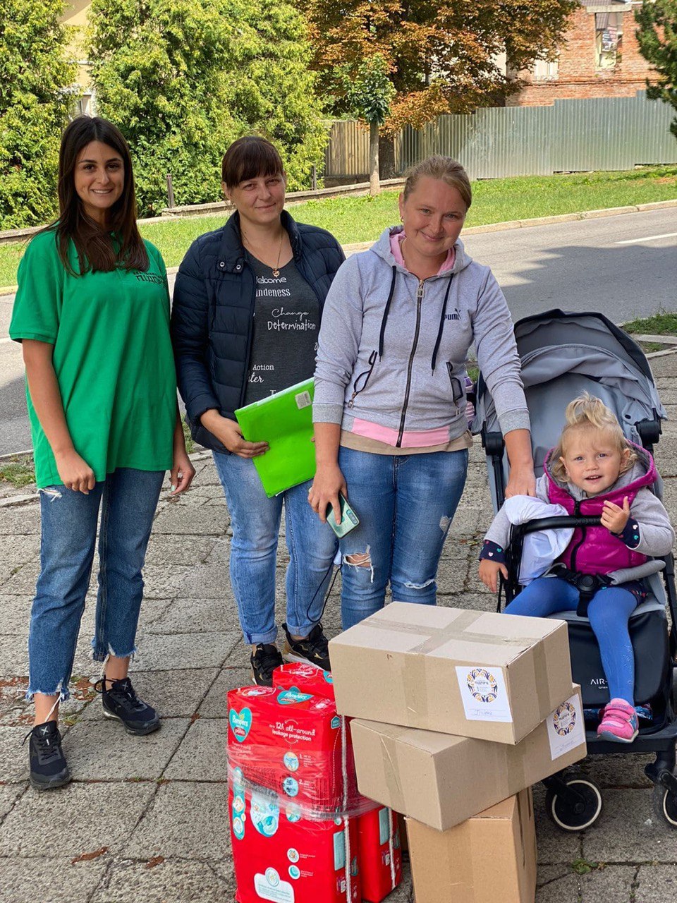 Допомога вимушено переселеним особам 