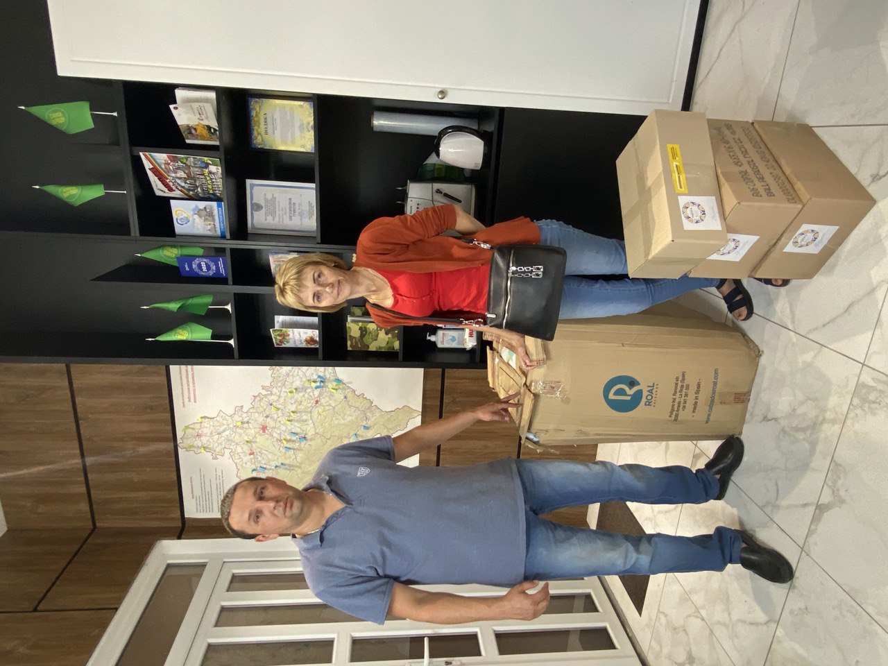 Допомога ВПО, які знайшли прихисток в місті Калуш