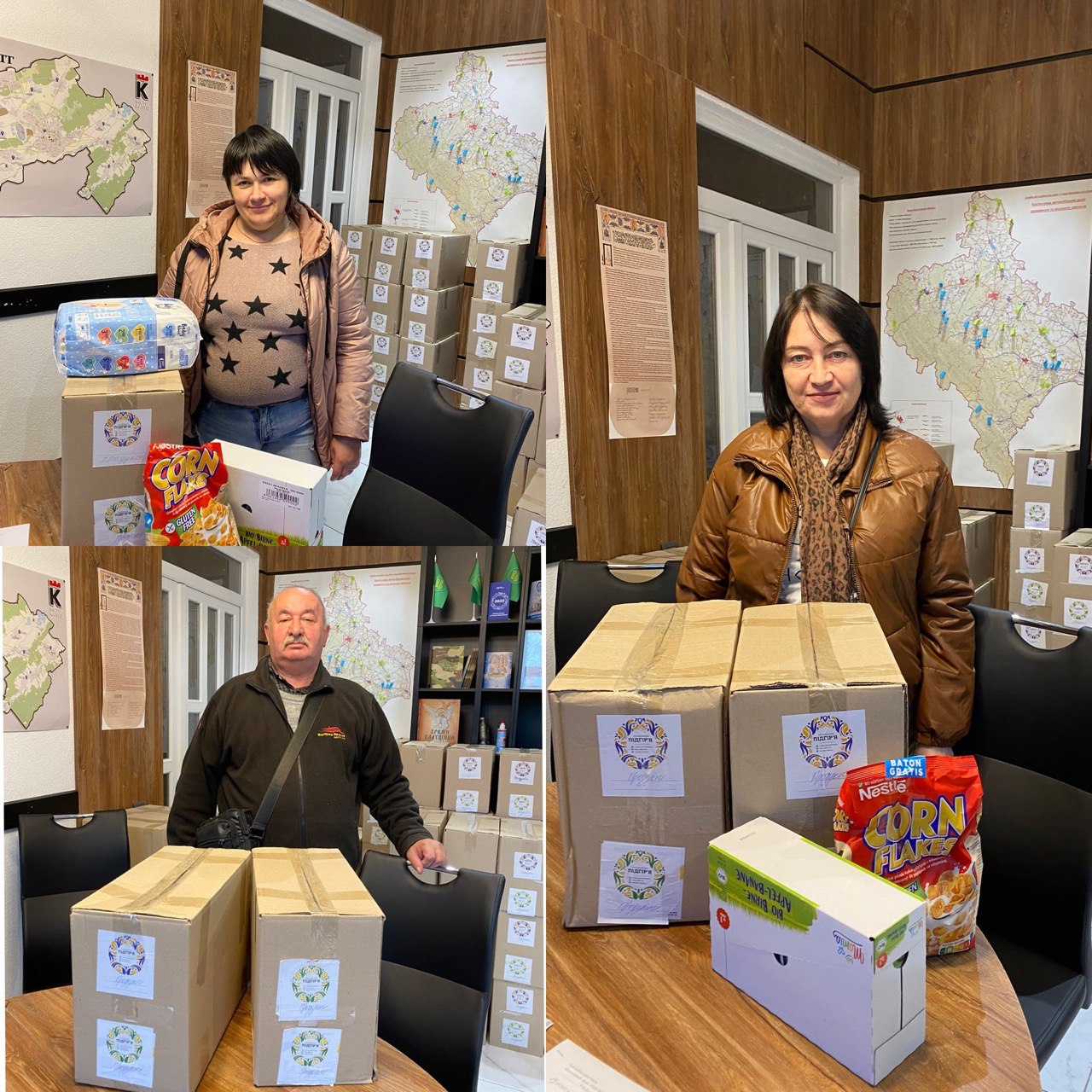 Гуманітарна допомога для вимушено переміщених осіб