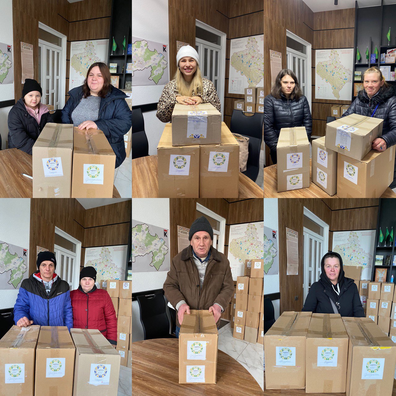 Продовжуємо допомагати вимушено переселеним людям