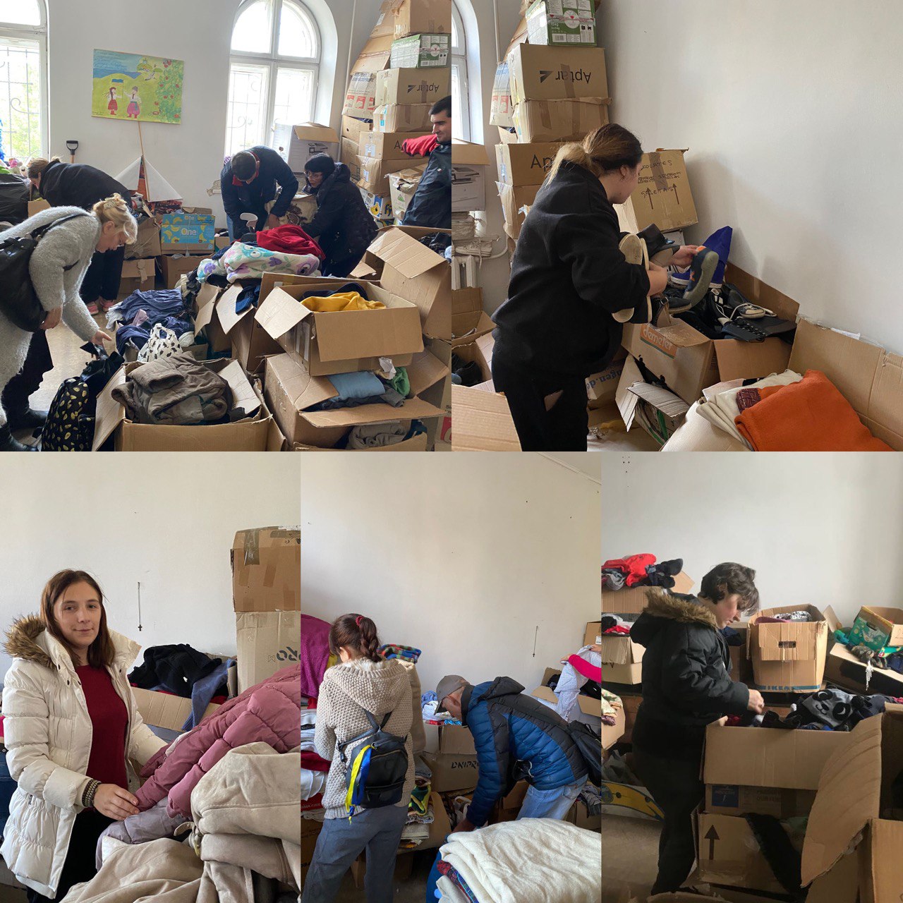 А ми продовжуємо забезпечувати людей речима першої необхідності